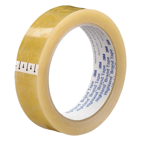 Transparent Tape, 3 In. Core, 1 In. X 72 Yds, Clear